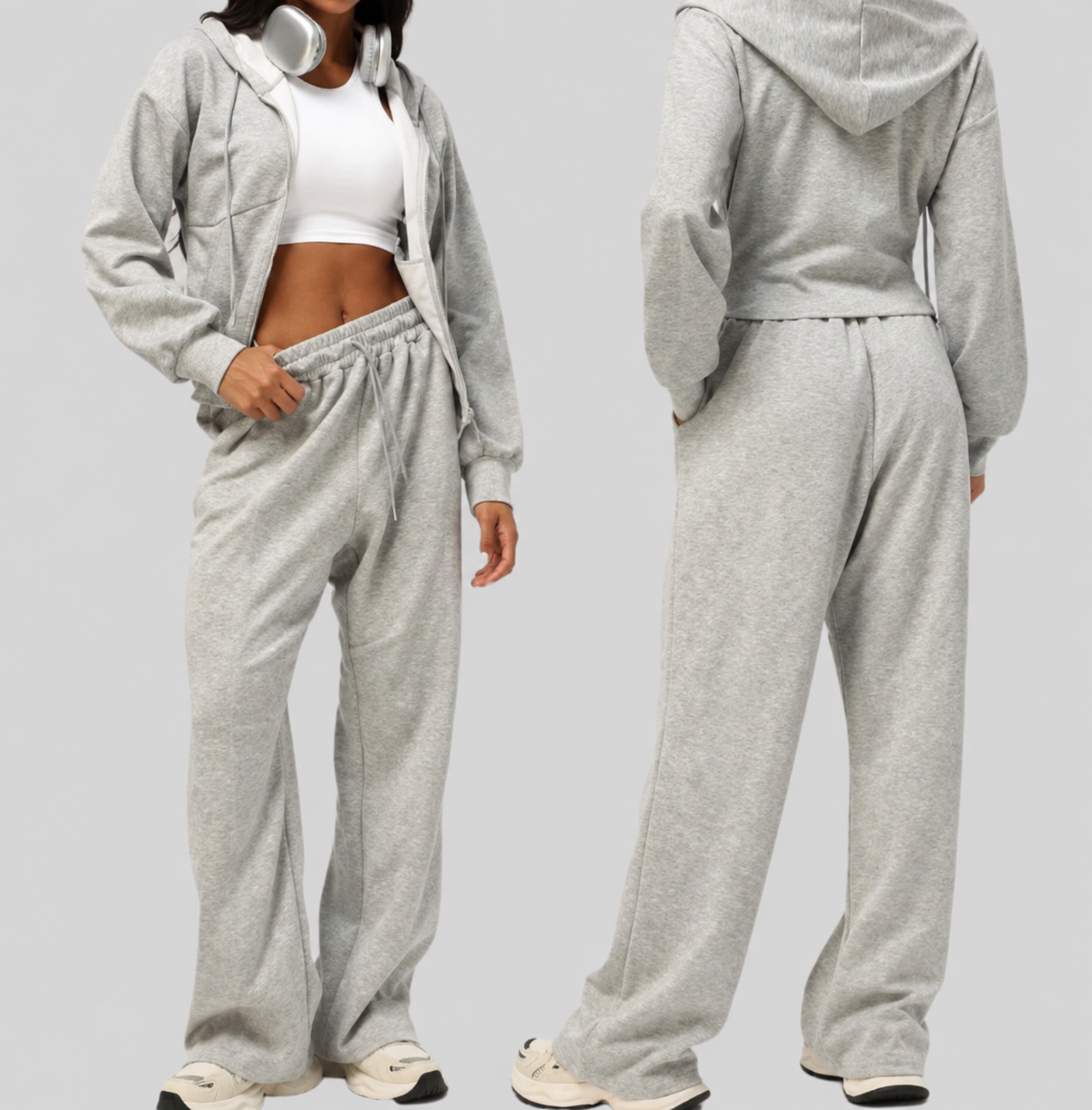 SH Hooded Zip Track Jacket